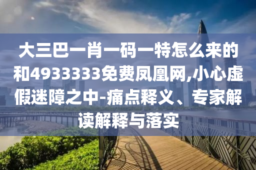 大三巴一肖一碼一特怎么來(lái)的和4933333免費(fèi)鳳凰網(wǎng),小心虛假迷障之中-痛點(diǎn)釋義、專家解讀解釋與落實(shí)